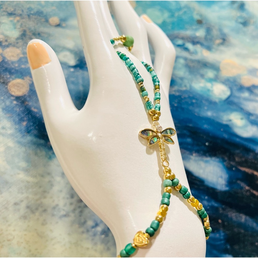 Handmade ring slave bracelet beads